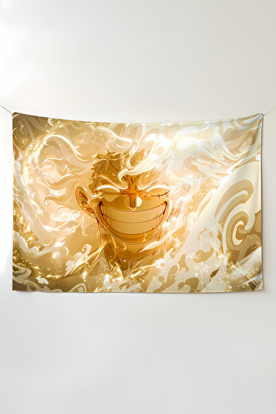 Charmbi Ταπετσαρία τοίχου Luffy Gear 5 Anime – Ταπετσαρία μεγάλου μεγέθους Δι...