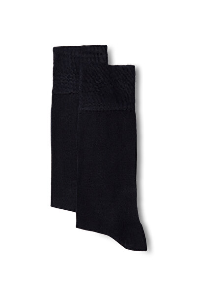 Abdullah Kiğılı Σετ 2 ίσιων λεπτών κάλτσες από ελαστικό μείγμα μπαμπού Lycra