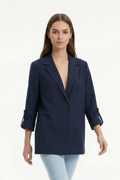 Rays Μπουφάν με λεπτομέρεια επωμίδων με ριγέ σχέδιο 1616