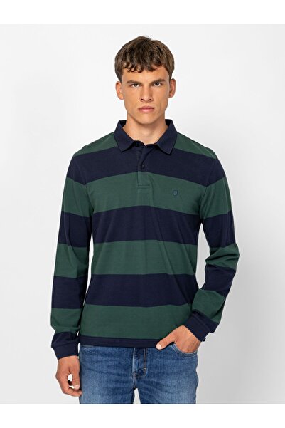 Heavy Tools Cămașă polo bărbătească CARTER GREEN, mărimea M