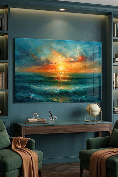 Ahsen resim çerçeve Unbreakable Glass Painting 5mm (Thick) - Home Workplace W...