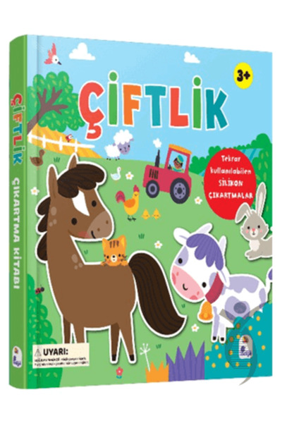 İndigo Çocuk Çiftlik - Silikon Çıkartmalı