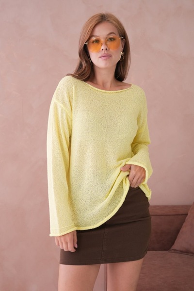 Arbucky Women's Boat Neck Basic Knitwear Sweater