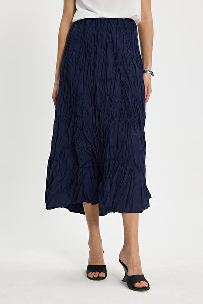 Tudors Γυναικεία φούστα με άνετη εφαρμογή, ελαστική μέση, μήκος μίντι, σκούρο...