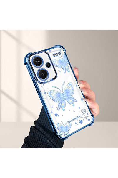 CASEVIBE Redmi Note 13 Pro Plus 5G Uyumlu Şık Kelebek Desenli Düşmeye Dayanık...