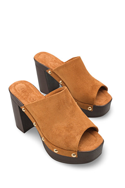 Riccon Γυναικείες παντόφλες με τακούνι 0012775