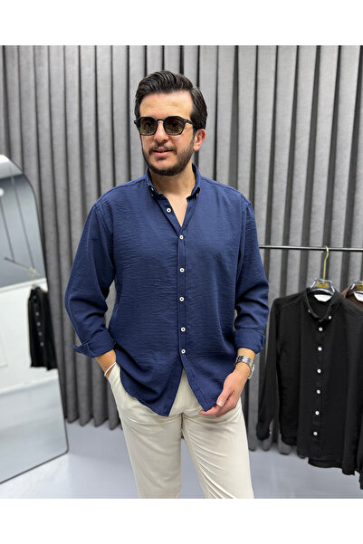 Avni Ceylan Men's Basic Modern Summer Fresh Shirt