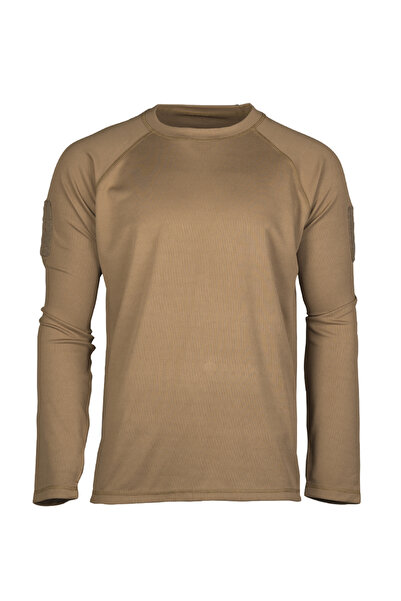Mil-Tec Τακτικό μακρυμάνικο μπλουζάκι γρήγορου στεγνώματος - Κογιότ