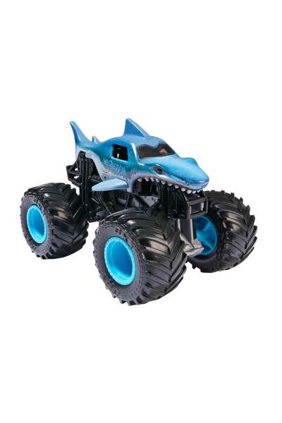 Monster Jam شاحنة مصبوبة بالقالب بمقياس 1:64 - ميجالودون
