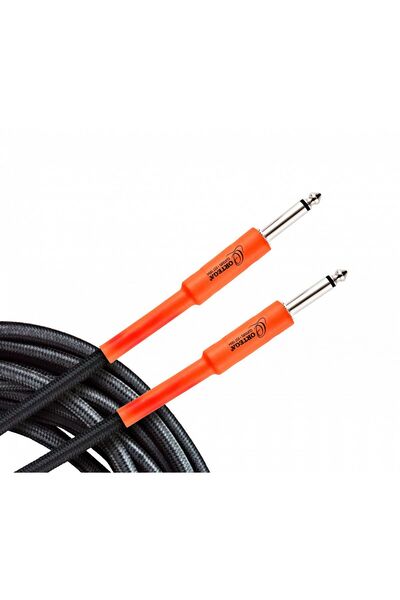 Ortega OECIS-20 Καλώδιο Οργάνων 6μ – Βύσμα 6.3mm, Νάιλον 8mm, Θωράκιση 95%