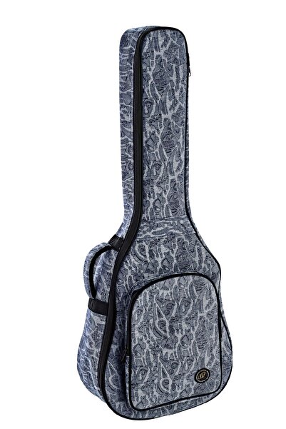 Ortega OGBAC-DN-BLJ Θήκη Κιθάρας Dreadnought 650mm — Μπλε Τζιν Καμβάς