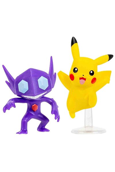 Sunman Pokemon Battle Figure Pack Pok/95007-E - Sableye and Pikachu