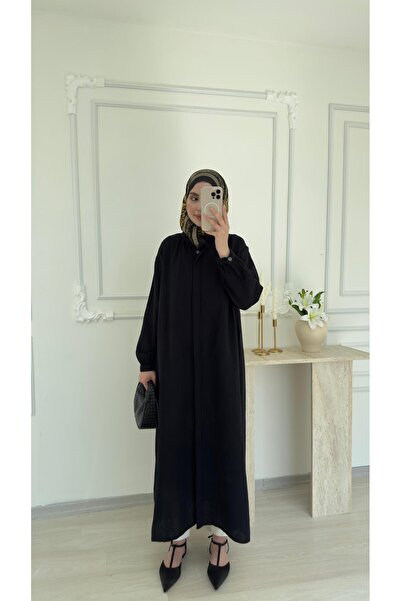 Molly Nelly Γυναικείο μακρύ καλοκαιρινό μουσελίνα λεπτό τουνίκ μπορντό παλτό