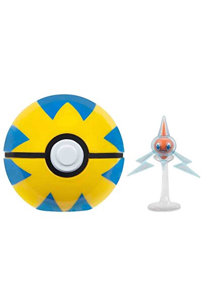 Sunman Pokemon Clip'N' Go Poke Ball and Figure Set Pok/95057-G - Rotom and Qu...