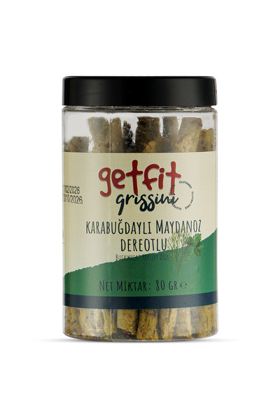 GetFit Karabuğdaylı Maydanoz Dereotlu Grissini 80 Gr