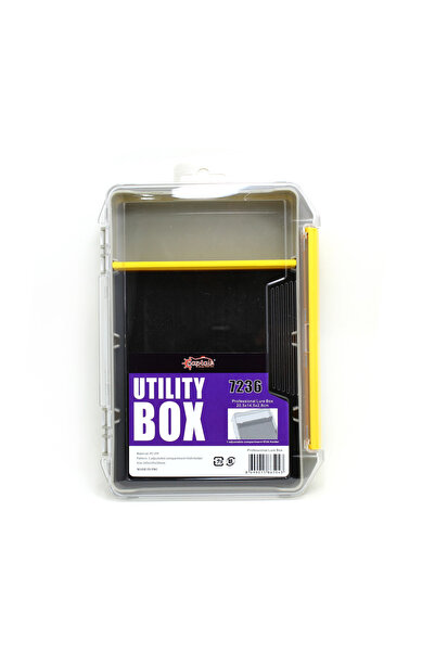 CAPTAIN 7236 Profesyonel Yapay Balık ve Jig Kutusu 20x14x3cm