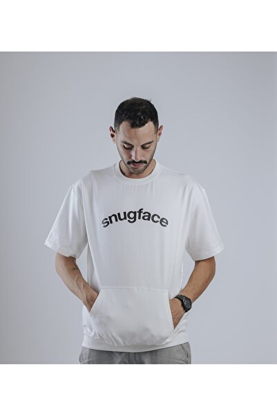 Snugface تيشيرتات هوسهي كبيرة الحجم للرجال، أبيض، SF15-1WHT، مقاس-M