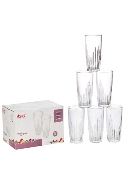 Apex Max Prince Glass Set, 6 pcs, 200 ml