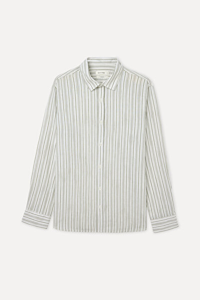 Mudo Striped Regular Fit Long Sleeve Shirt