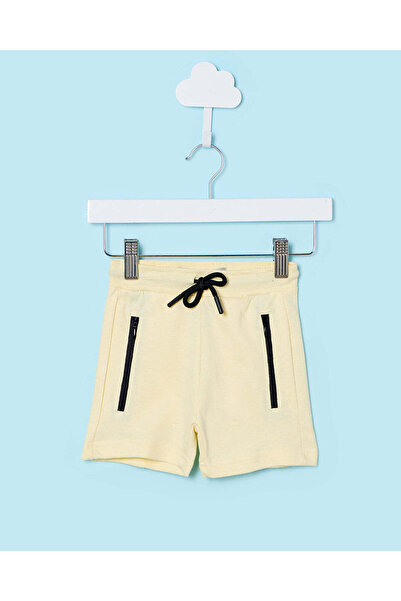 REDTAG Infant Boys Yellow Shorts