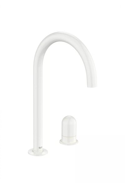 Roca Μπαταρία νιπτήρα NU A5A3W3FP30, L, 287 χιλ., γυαλιστερή, Λευκή