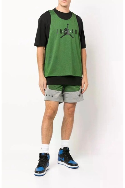 Nike Off-White x Air Jordan Jersey Tee T Shirt Men's REDSPORT