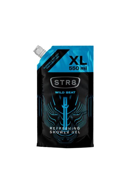SOHO Rezerva Gel de Dus Pentru Barbati, STR8, Wild Beat, 550 ml,