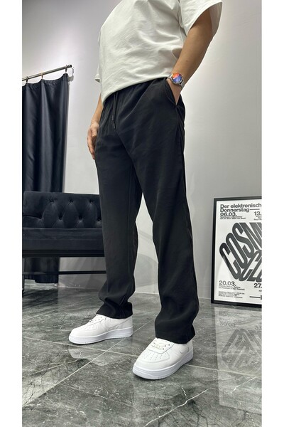 Butik Terra Modal Baggy Pantolon Siyah