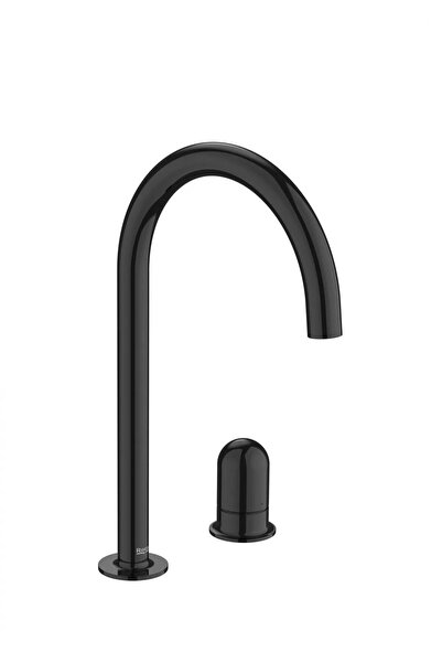 Roca Μπαταρία νιπτήρα NU A5A3W3FCN0, L, 287 χιλ., γυαλιστερό, Γυαλιστερό μαύρο