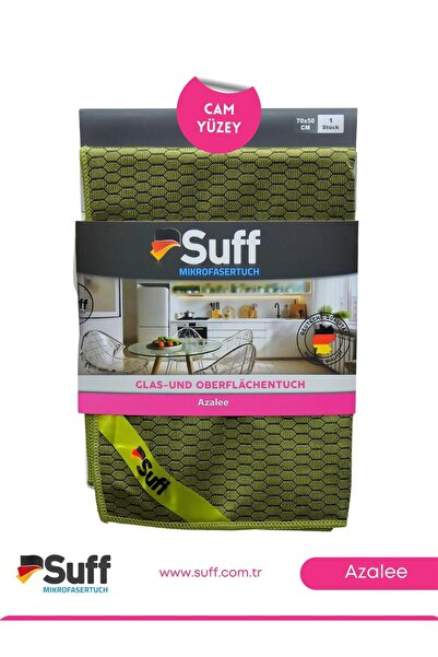 Suff AZALE Premium 70x50 cm Mikrofiber – Mükemmel Cam & Yüzey Temizliği!”
