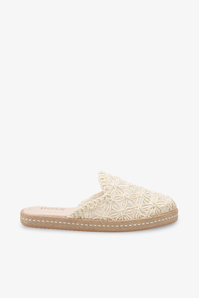 İNNABUTİKK Livela Women's Espadrille Slippers - Beige