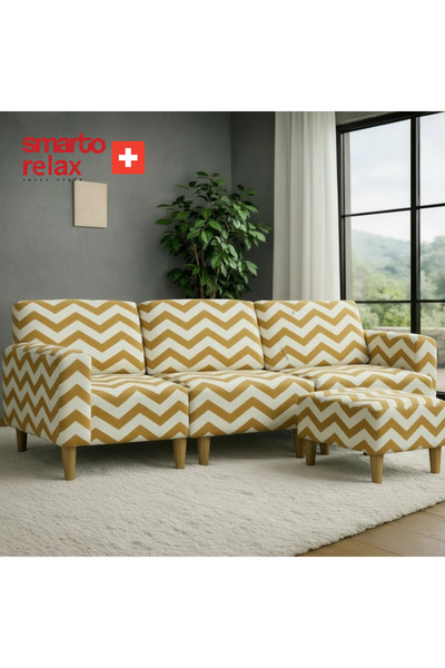 Smarto relax Lego Şezlonglu Köşe Koltuk
