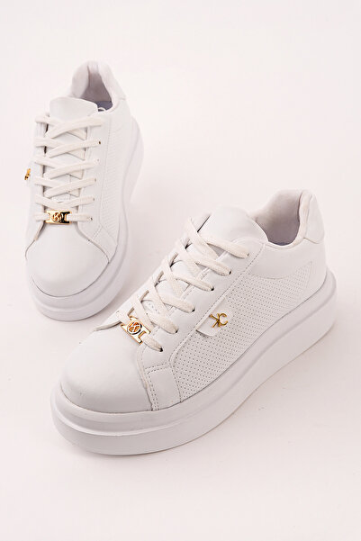 Madam Tarz KCL-115 Χοντρή σόλα με διάτρητα κορδόνια για αθλητική χρήση