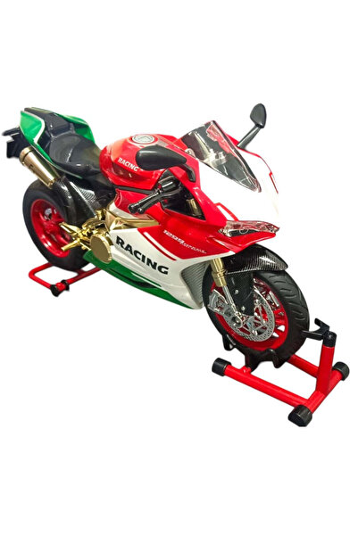 G-TUĞ OUTLET DUCATİ PANİGALE 1199 TRİCOLOR IŞIKLI ANAHTARLI DUMANLI PREMİUM M...