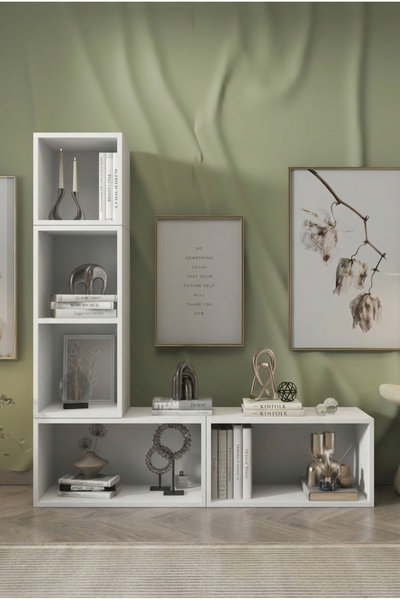 nettrends.net the new trend of shopping Modern Minimal Kitaplık ve Raf Ünites...