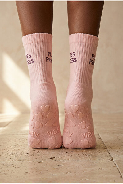 Katia&Bony Women's Soket Pilates Socks Pink Mix