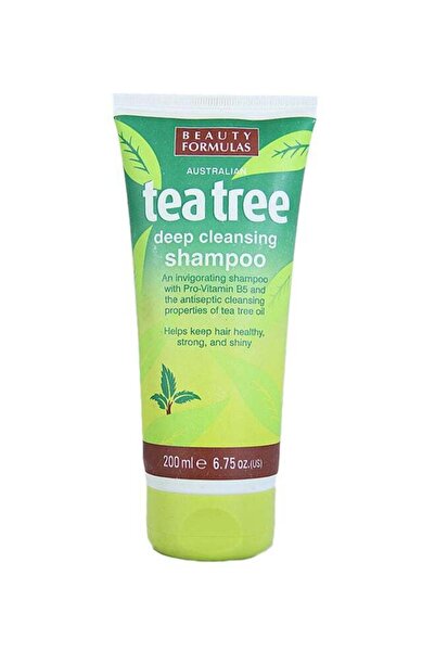 BEAUTY FORMULAS شامبو تنظيف عميق بخلاصة شجرة الشاي الأبيض 200 مل