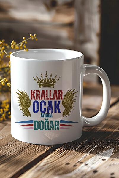 qoeuyl boutique Kings Are Born in the Oven Printed Mug for Wife, Father, Boyf...