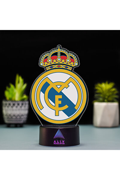 ALIV Λάμπα LED Ρεάλ Μαδρίτης, 16 χρώματα, Τηλεχειριστήριο, Έλεγχος αφής