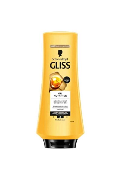 Schwarzkopf Nourishing Oil Conditioner for Tired and Damaged Hair Gliss Oil N...