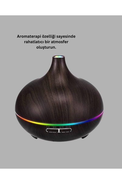 Generic Brand 550ml Ultrasonic Air Humidifier and Aromatherapy Diffuser