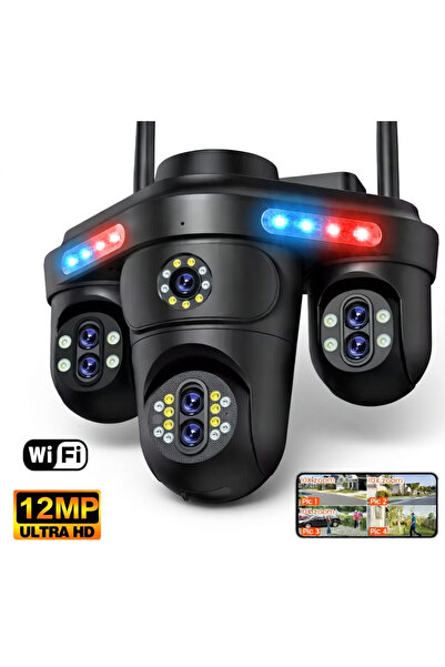 OEM Κάμερα παρακολούθησης WiFi με 3 περιστρεφόμενους φακούς 360° °   Κάμερες,...