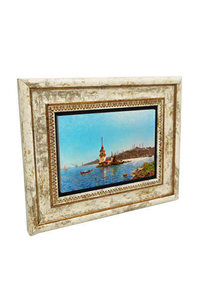 Sadrazam Πίνακας με εκτύπωση του Πύργου των Κοριτσιών και του Τοπίου της Κωνσ...