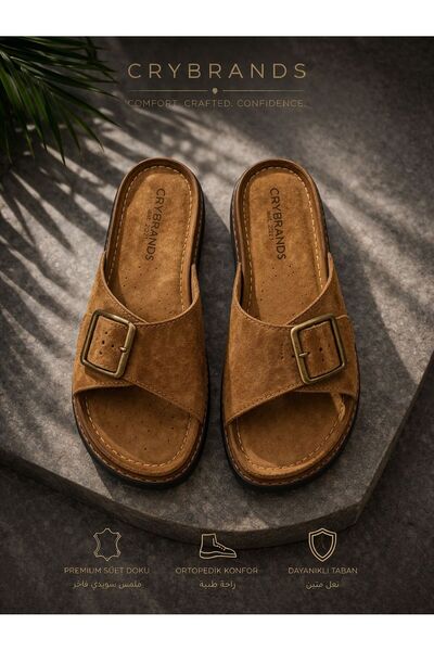 crybrands Orthopedic Women's Slippers - Adjustable Single Buckled - Soft Sole...
