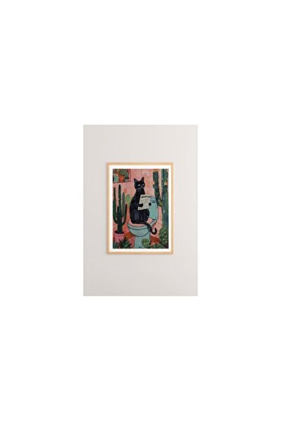 OEM Re-Bloom Διακοσμητικός Πίνακας, μασίφ ξύλο/χαρτί, πολύχρωμο, 33 x 48 εκ.