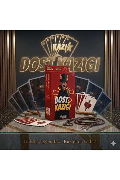 bestwork Dost Kazığı Eğlenceli Kart Oyunu