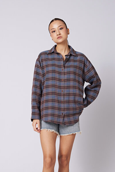 Nisan Checked Cotton Shirt