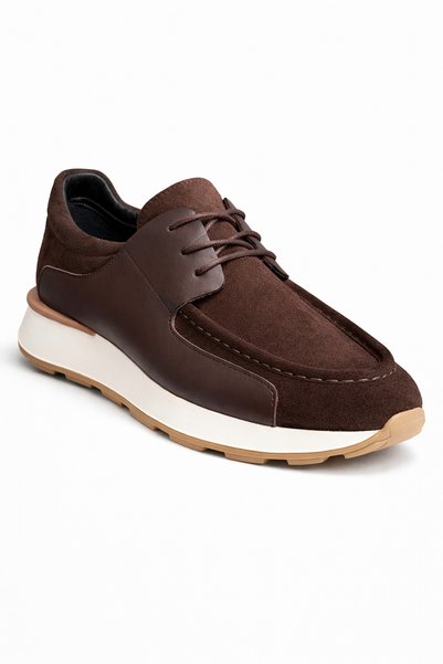 Ahmed Hamdi Bey Silva Brown Men's Leather Shoes