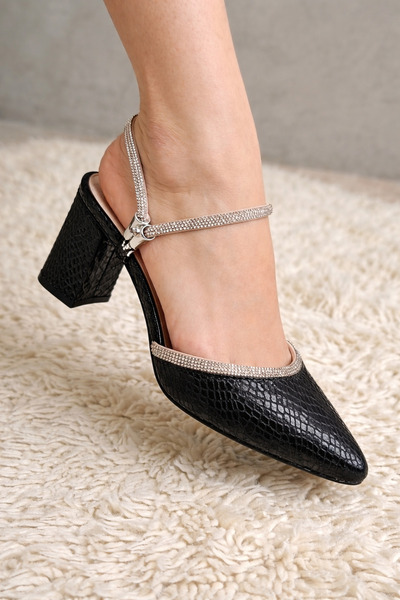 DB Γυναικεία κομψά άνετα παπούτσια με χοντρό τακούνι