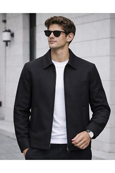 BASEL.CO Βασικό Διπλό Ανοιξιάτικο Λεπτό Μπουφάν Relax